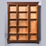 Edwardian Mahogany Open Bookcase