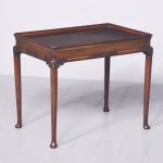 Georgian Style Mahogany Silver Table