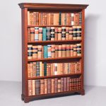 Georgian Style Tall Mahogany Open Bookcase