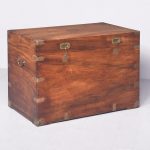 Large Military Camphor Wood Trunk