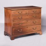 George III Scottish Inlaid Mahogany Chest of Drawers in Excellent Condition