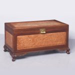 Qing Dynasty Teak, Camphor & Burr-Elm Trunk