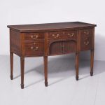 George III Mahogany Inlaid Sideboard