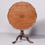 George III Mahogany Snap Top Table