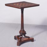 Antique Games Tables: A Short History 8 Unusual William IV Inlaid Mahogany Occasional Table with A Games Top