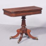 Antique Games Tables: A Short History 5 Gillows Style Fold-Over Card Table