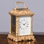 English Brass Carriage Clock by ‘Rapport of London’
