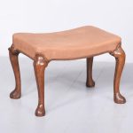 Antique Stools: A Short History 14 Stylish Whytock and Reid Mahogany Stool with Saddle Shaped Upholstered Seat