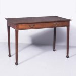 George III Style Mahogany Side or Serving Table 19th Century and Earlier