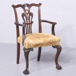 Chippendale Style Mahogany Armchair
