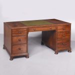 Large Mahogany Writing Desk by Whytock and Reid of Edinburgh