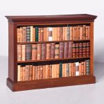 Mahogany Floor Standing Open Bookcase