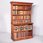 Victorian Mahogany Cabinet Bookcase