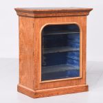 Quality Mid Victorian Satinwood Glazed Table-Top Cabinet