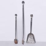 Blacksmith made Iron Fireside Tools
