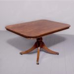 An Early Regency Mahogany Rectangular Breakfast Table