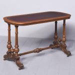 Mid Victorian Walnut Writing Table
