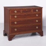 Inlaid George III Mahogany Chest of Drawers