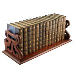Mid Victorian Mahogany Book Tray/Carrier