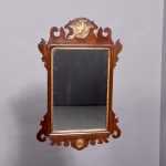George 3 rd Style Chippendale Style Gilded Mahogany Wall Mirror