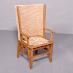 An Oak Framed Orkney Chair in the Manner of David Kirkness