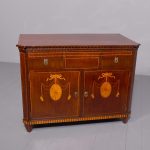 Early 19th Century inlaid mahogany Dutch cabinet