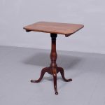 A George III Mahogany Snap Top Table