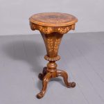 Inlaid Conical Work Table