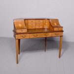 Sheraton Style Inlaid Carlton House Desk