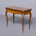 Antique Games Tables: A Short History 3 French Inlaid Fold-Over Card Table