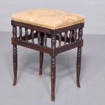 Antique Stools: A Short History 7 Late Victorian birch spindled stool