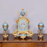 Three Piece Clock Garniture