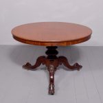 Victorian Mahogany Circular Breakfast Table