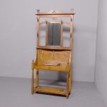Oak Art Nouveau Hall Stand
