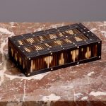 Edwardian period Porcupine Quill Box.