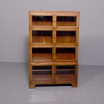 Mahogany Four Section Bookcase by ‘Minty Ltd’