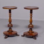 Pair of William IV Rosewood Wine or Occasional Table