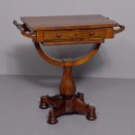 Regency Rosewood free-standing side or lamp table.
