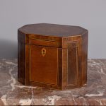 George III Mahogany Tea-Caddy