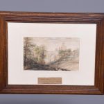 William Brodie Watercolour of the Dean Bridge in Edinburgh