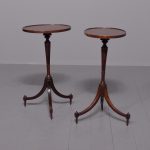 Rare Pair of Regency Mahogany Wine Tables