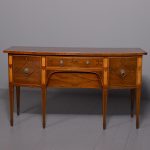 A Quality George III Mahogany and Inlaid Sideboard.