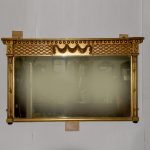 Regency Gilded Overmantel Mirror