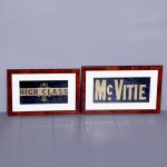 Framed McVitie Advert