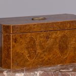 Large George III Inlaid Tea Caddy