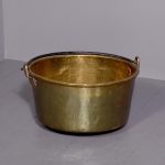 Massive Brass Jelly Pan or Log Cauldron
