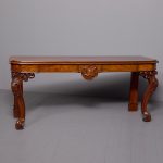 Magnificent large George IV carved mahogany hall or serving table