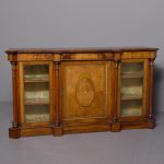 Mid-Victorian Inlaid Walnut Credenza