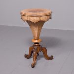 Victorian Trumpet Shaped Work Table